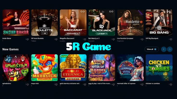 making first deposit on 5R Game website using local payment methods in Pakistan